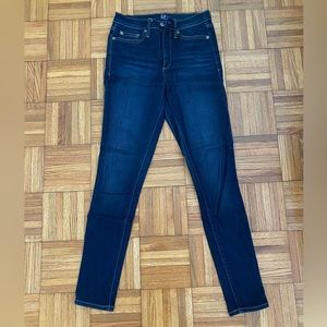 GAP high waisted skinny jeans, size 26